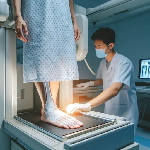 Radiografía del Pie: Proyecciones y Enfermedades Comunes Proyección radiográfica para una radiografía del pie