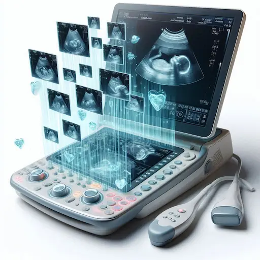 Equipo para Ecosonograma abdominal